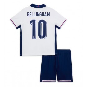 England Jude Bellingham #10 Heimtrikot EM 2024 Kurzarm (+ kurze hosen)